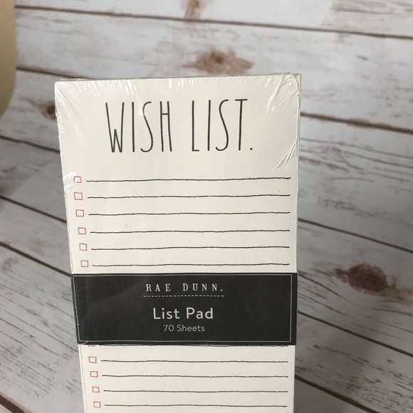 Rae Dunn List Pad Set - Picture 5 of 6